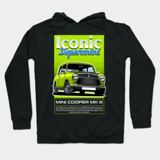 Iconic Cooper British Car Hoodie